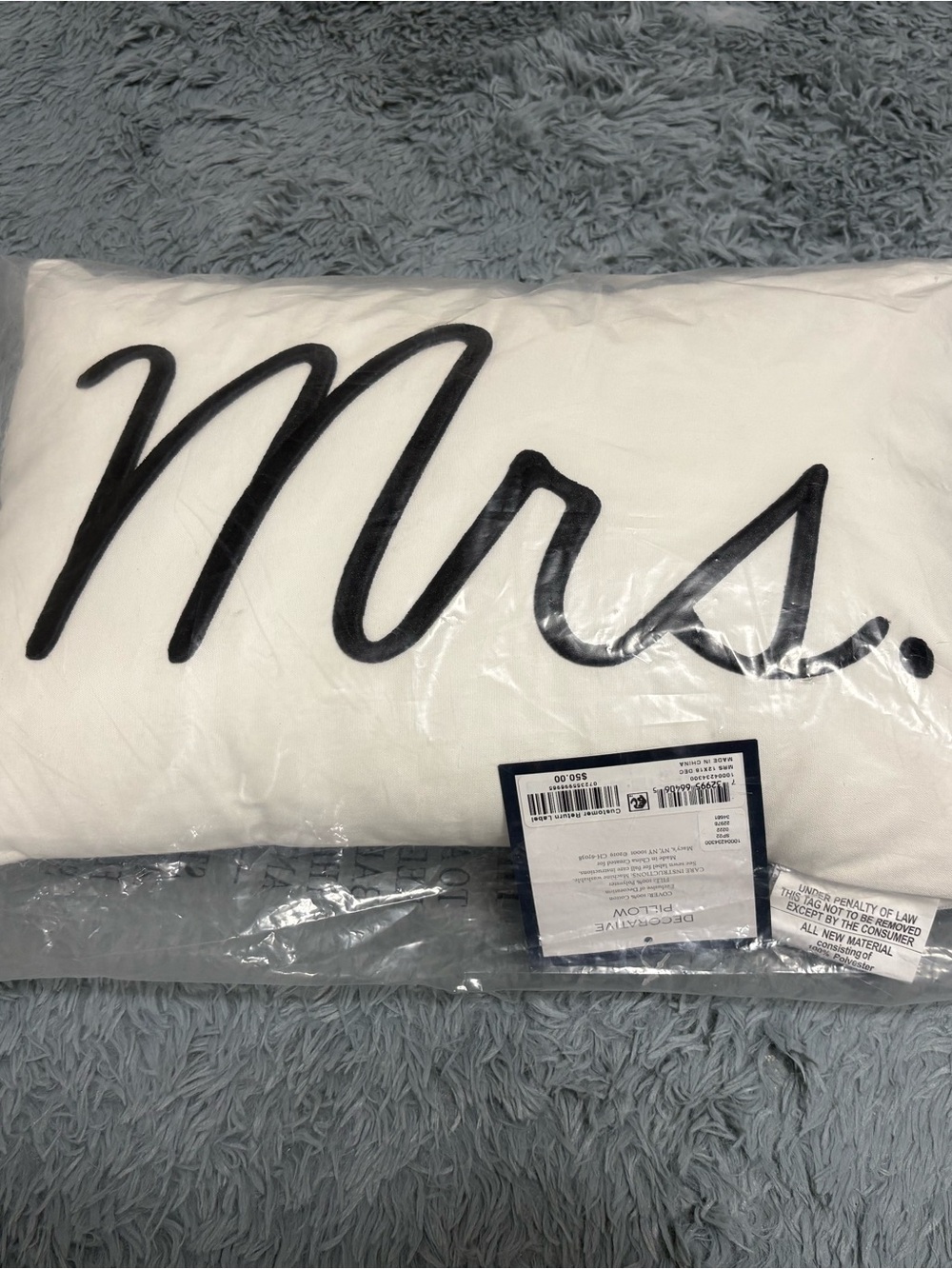 Charter Club Mrs. Throw Pillow